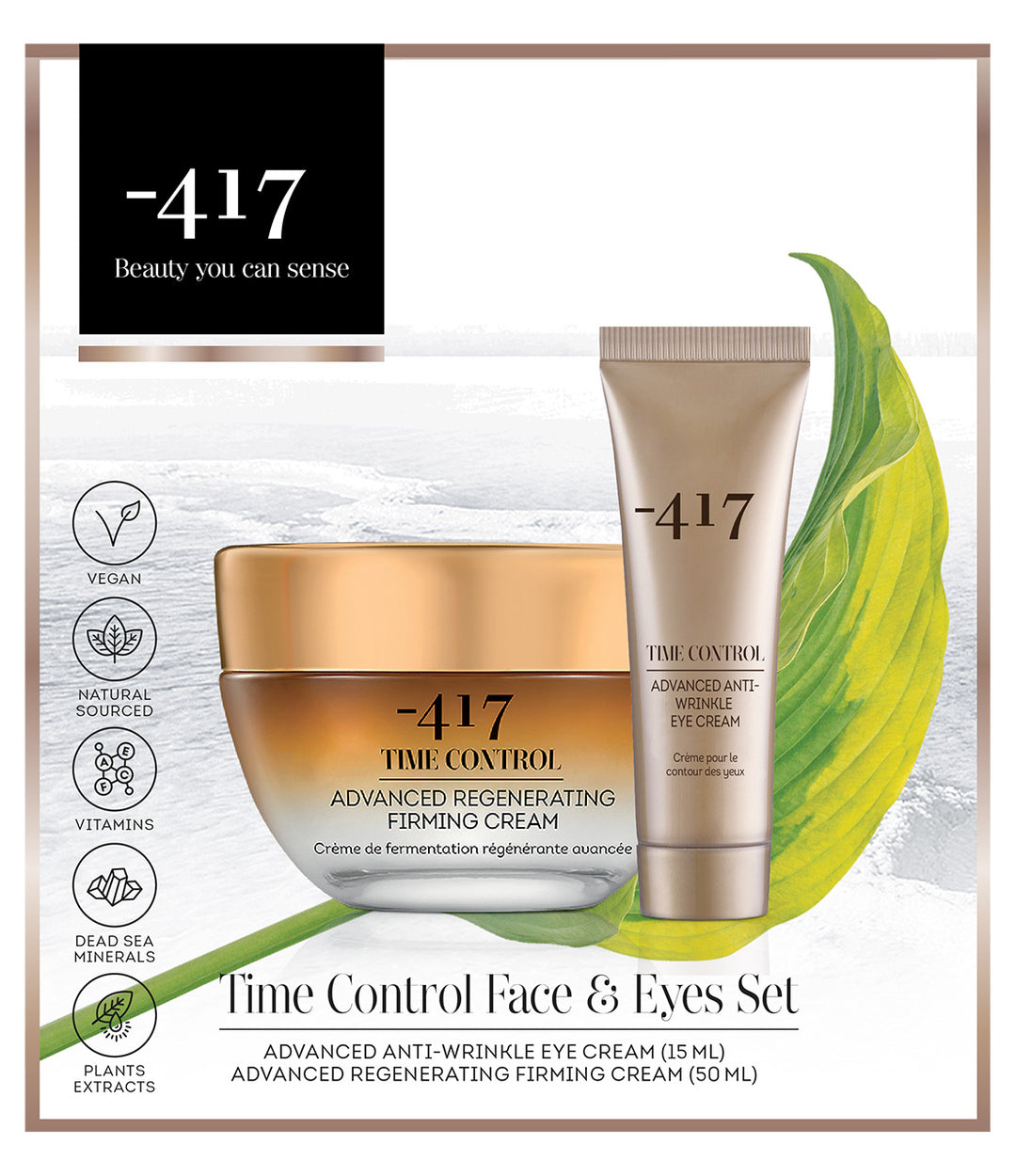 -417 Dead Sea Time Control Face & Eyes Set