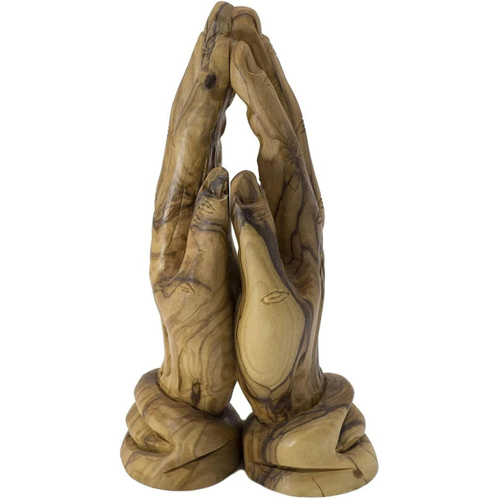 Praying Hands Made in Olive wood From Bethlehem Holyland