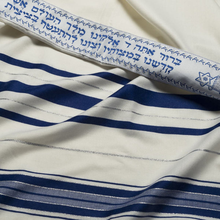 Talitnia Wool Jewish Tallit Prayer Shawl from Israel