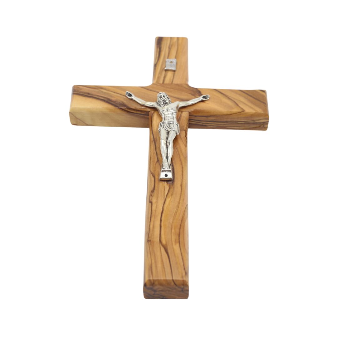 Olive Wood Wall Cross Made in Bethlehem Jerusalem Holyland