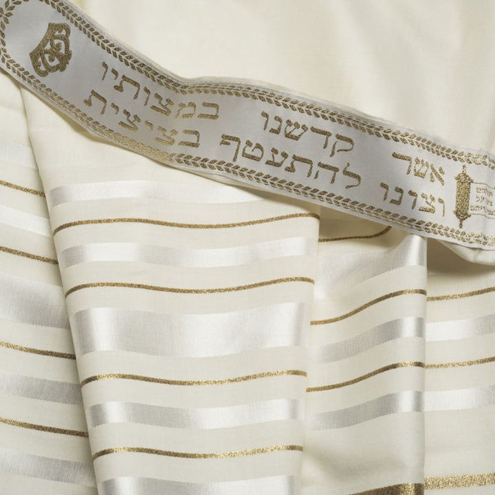 Talitnia Wool Jewish Tallit Prayer Shawl from Israel