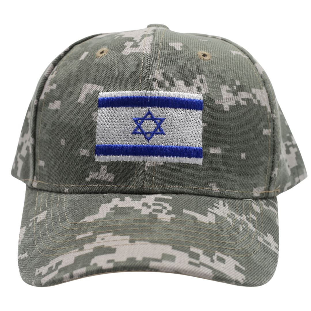 Israeli Army Cap with Israel Flag - Unisex Military Hat