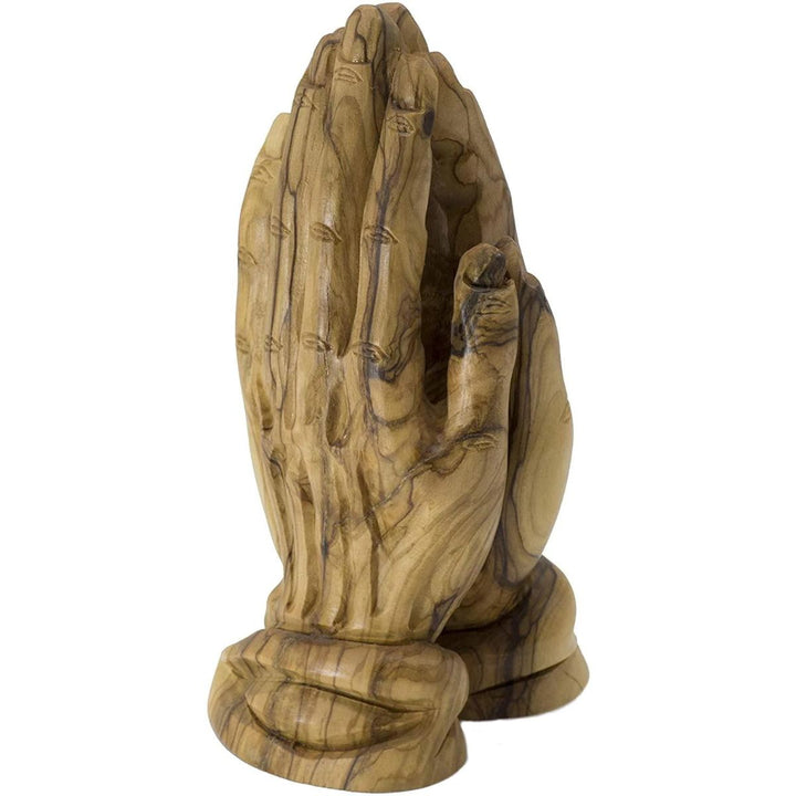 Praying Hands Made in Olive wood From Bethlehem Holyland