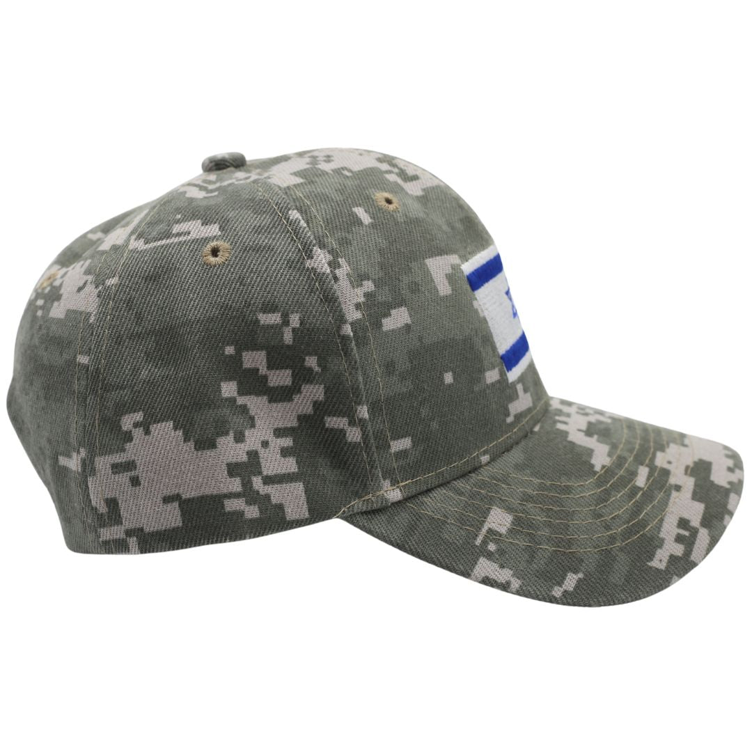 Israeli Army Cap with Israel Flag - Unisex Military Hat