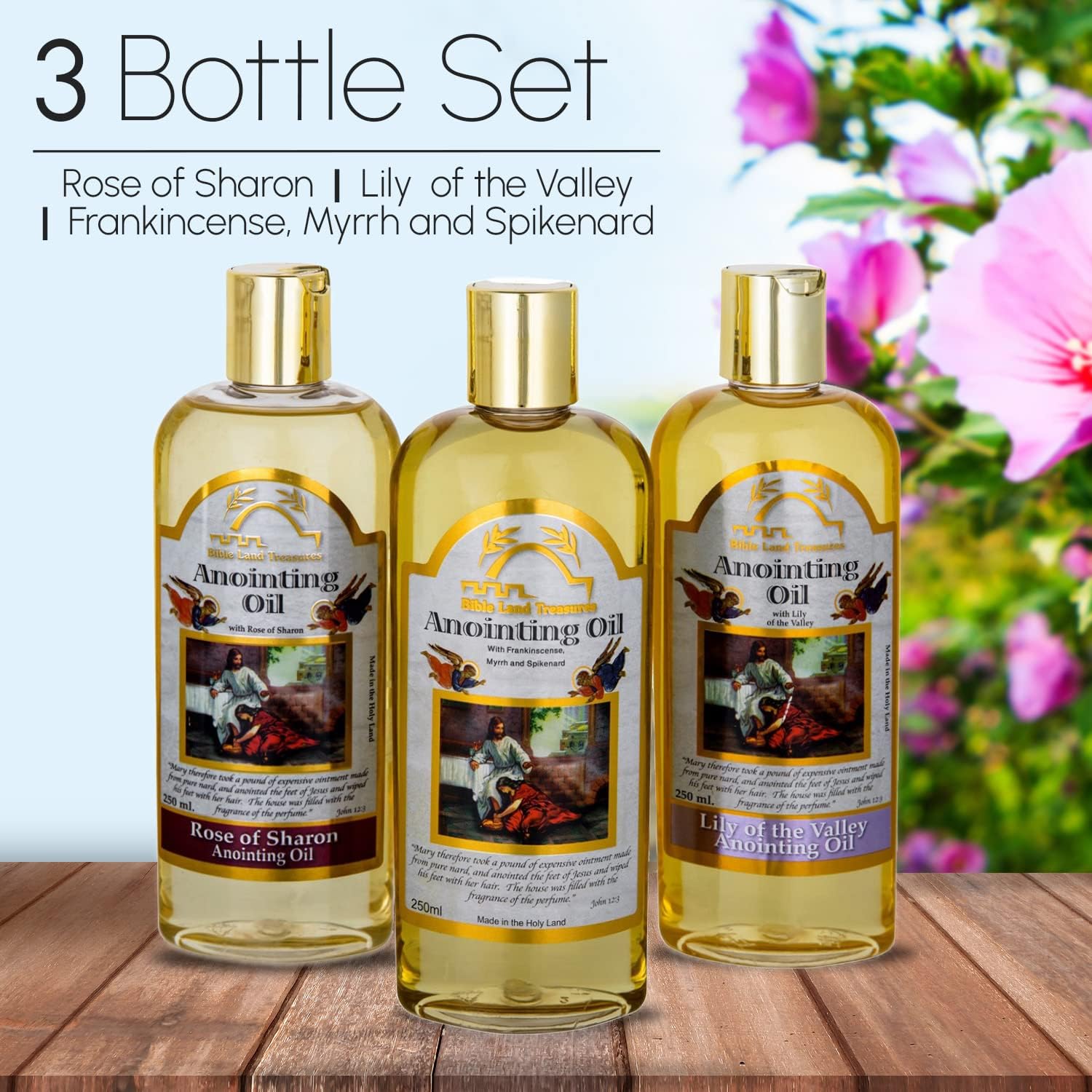 5 Nard Anointing Oil Of Jerusalem 250 Ml 8.45 Oz each Exclusive hotsell !!!