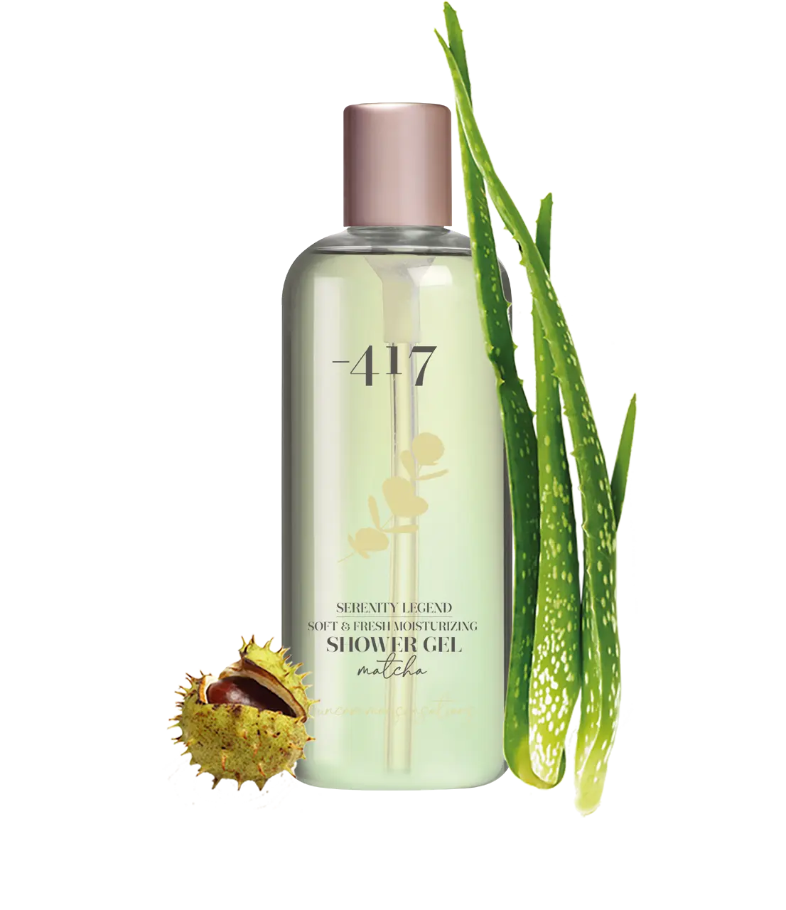 -417 Soft & Fresh Moisturizing Shower Gel Matcha