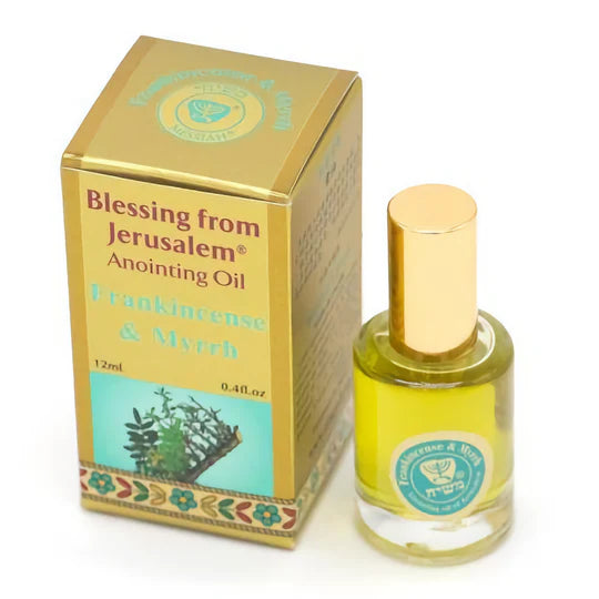 Ein Gedi Gold Anointing Oil 12ml  / 0.4  oz From Holyland