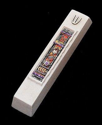 Mezuzah Made in Jerusalem Cast Stone By Shulamit Kanter Art Design