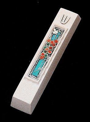 Mezuzah Made in Jerusalem Cast Stone By Shulamit Kanter Art Design