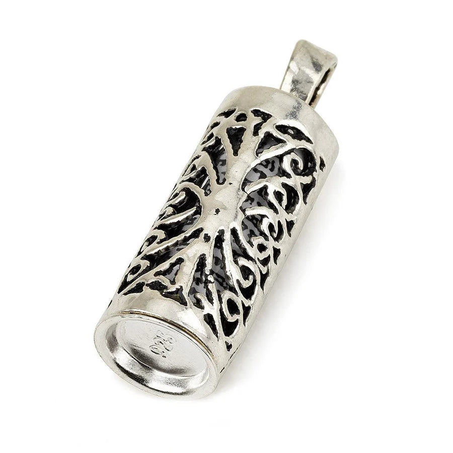 Mezuzah Pendant With Greeting Card Sterling Silver 925