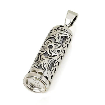 Mezuzah Pendant With Greeting Card Sterling Silver 925