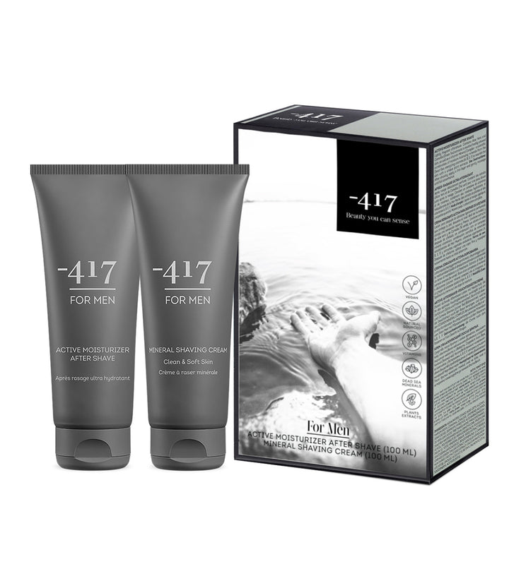 -417 Dead Sea For Men Kit – Mineral Shaving Cream After Shave