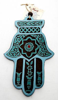 Hamsa Hand Wall Hanging Evil Eye Kabbalah Luck New Ceramics from holy land