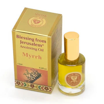Ein Gedi Gold Anointing Oil 12ml  / 0.4  oz From Holyland Jerusalem