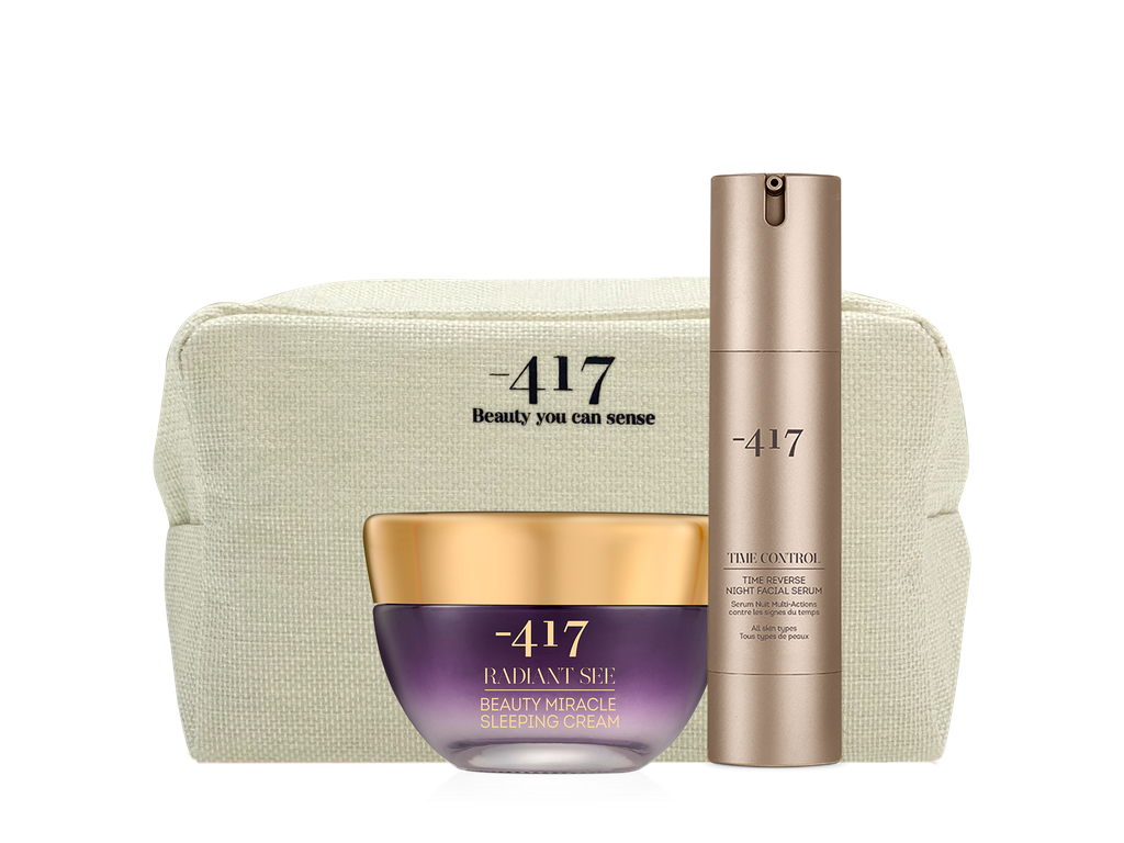 -417 Dead Sea Cosmetics | Night Care Duo Set 100 ml - Beauty Miracle Cream and Serum