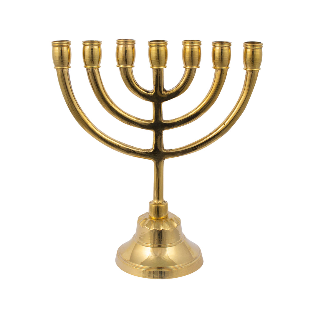 Gold Plated Menorah 6″ / 15cm