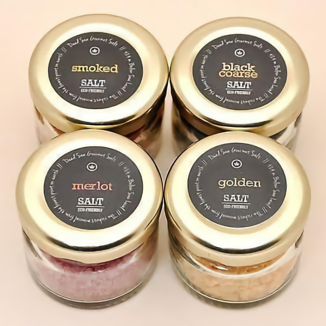 4 Mix Boxes Of Gourmet Salt From The Dead Sea