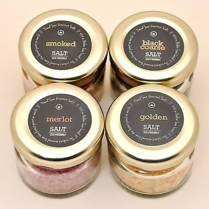 4 Mix Boxes Of Gourmet Salt From The Dead Sea