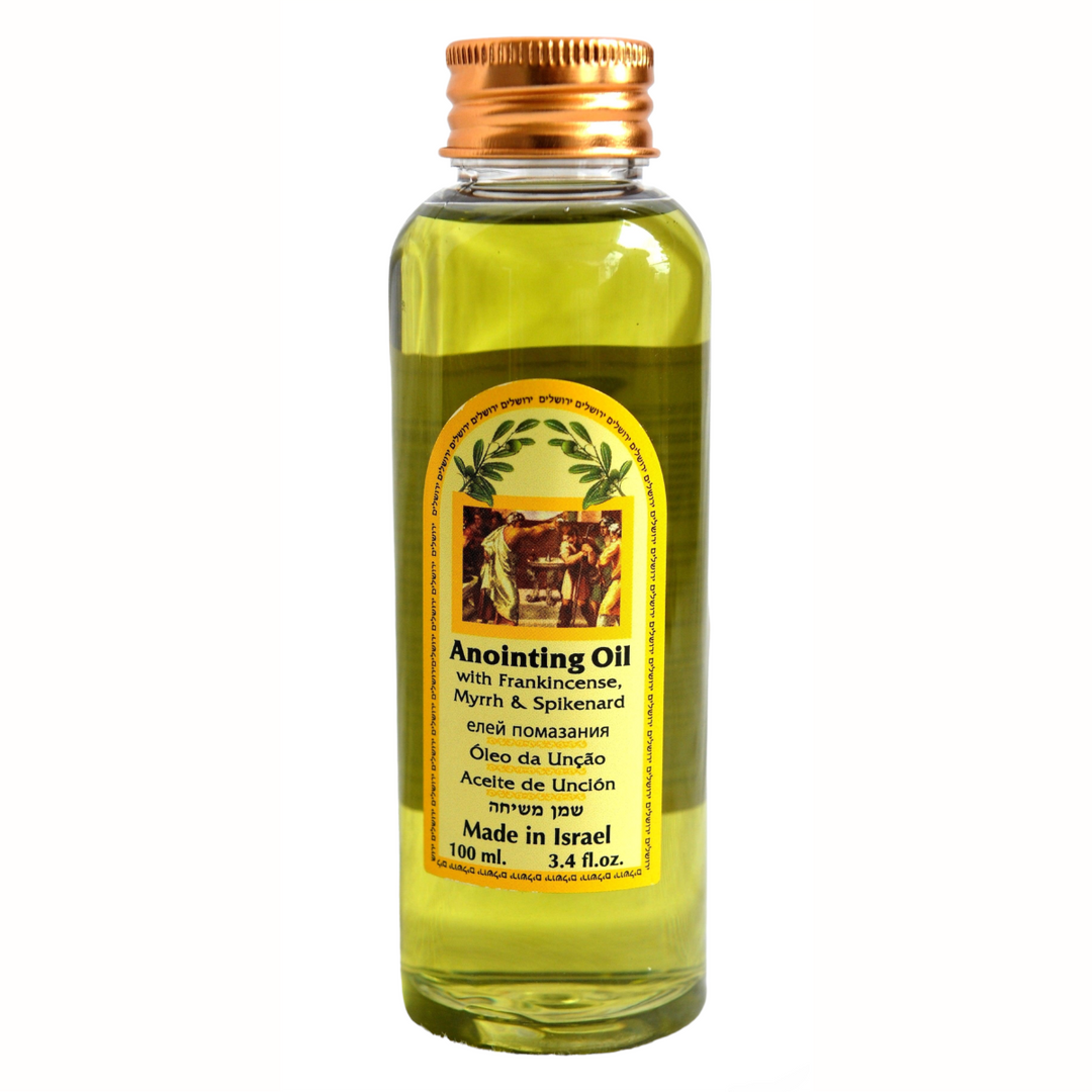 Home Blessing Kit of Anointing oil Frankincense Myrrh & Spikenard 100 ml From The Holy Land Jerusalem