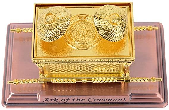 Ark of the Covenant - Gold Plated Replica from Jerusalem - (Large) - Spring Nahal