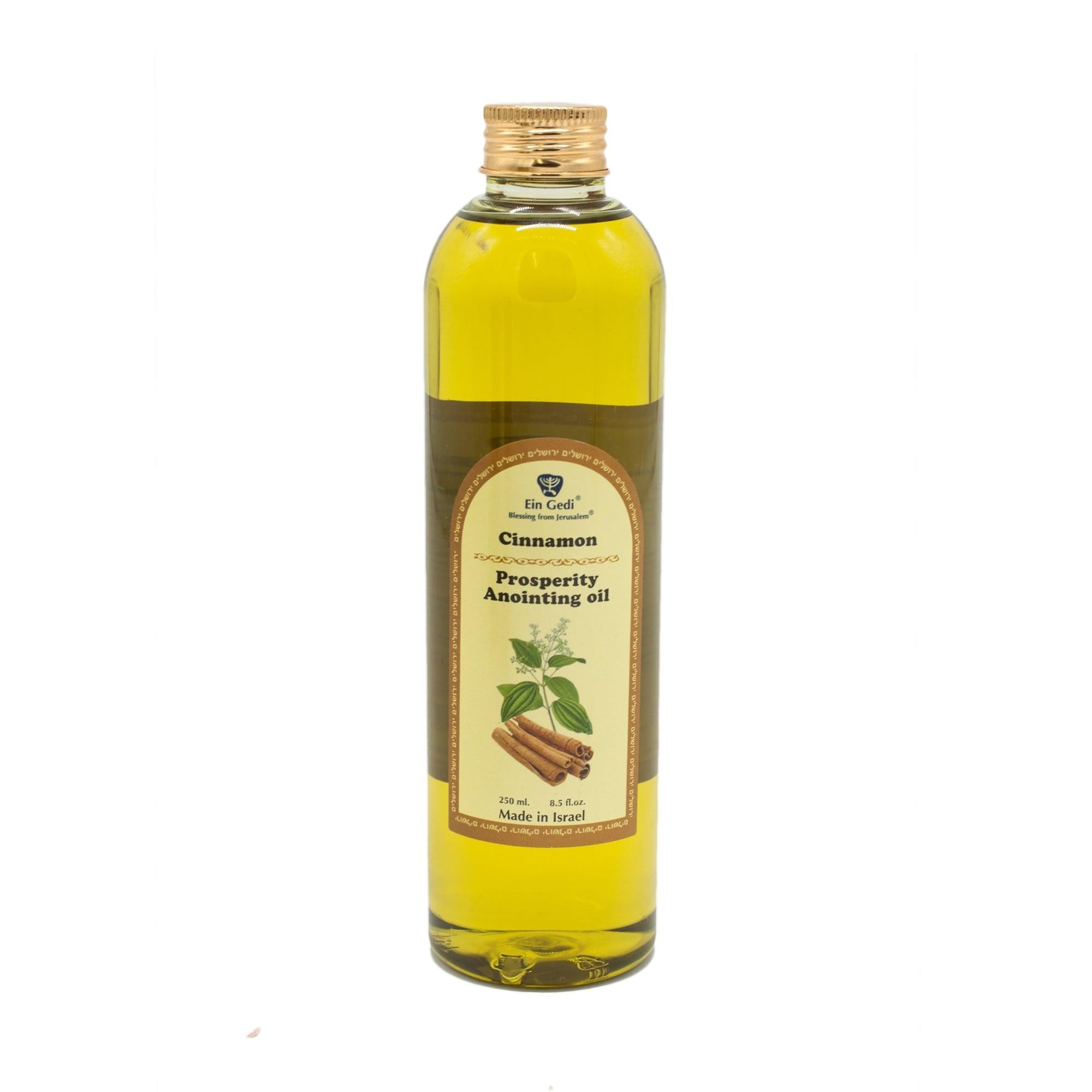 Anointing Oil Cinnamon Prosperity 250 ml. - 8.5 fl.oz. from the Holyla ...