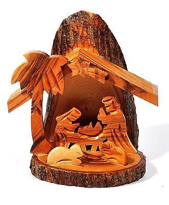 Crib Model 402 Made in Olivewood From Bethlehem Jerusalem..