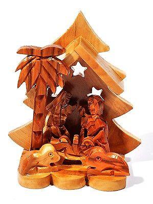 Crib Nativity Model 114 Made in Olivewood From Bethlehem ….