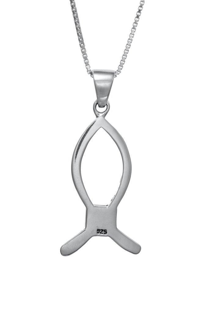 Nano Sim NT Silver Pendant - Ichthys - Spring Nahal