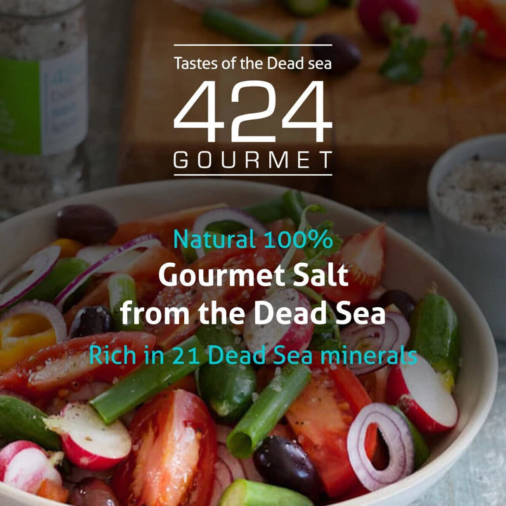 Gourmet Salt From The Dead Sea 3.87oz / 110 grams