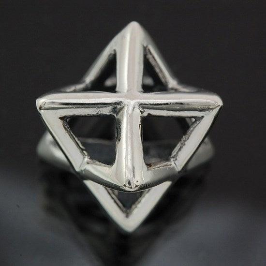 Star Of David Pendant With Chain Sterling Silver 925 #3 - Spring Nahal