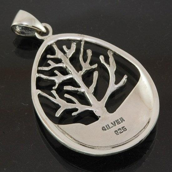 Tree of Life Pendant in 925 Silver + Silver Necklace chain - Spring Nahal